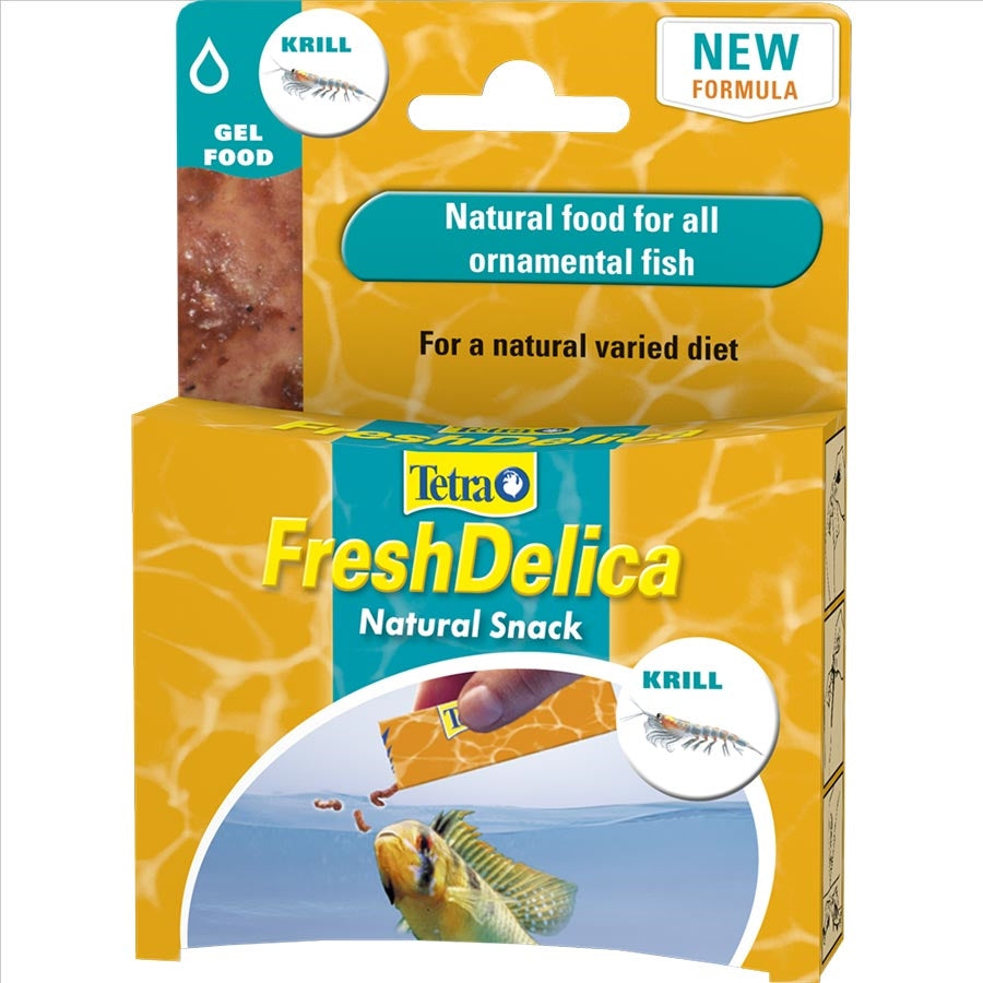 Tetra FreshDelica Krill 16 x 3g Gel Packs