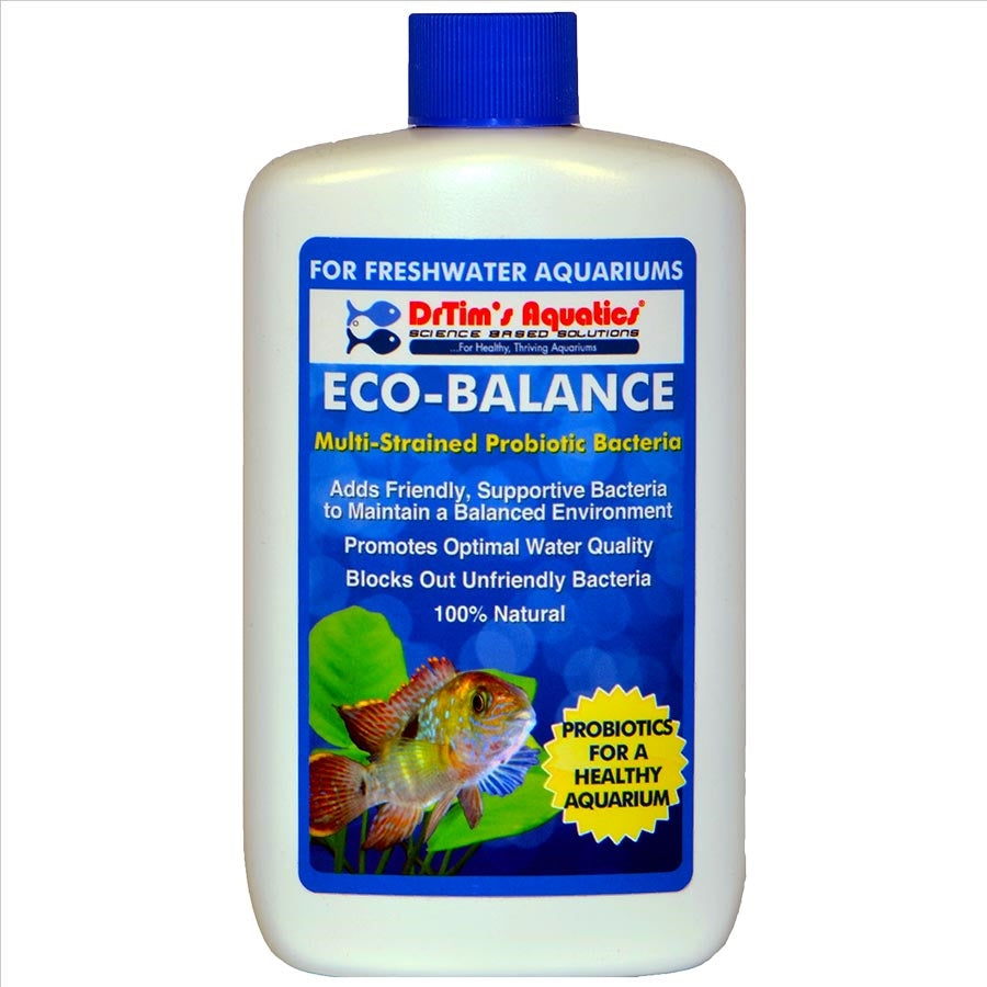 Dr Tims Eco Balance H2O-PURE 120ml Treats 454 litre Freshwater Aquarium