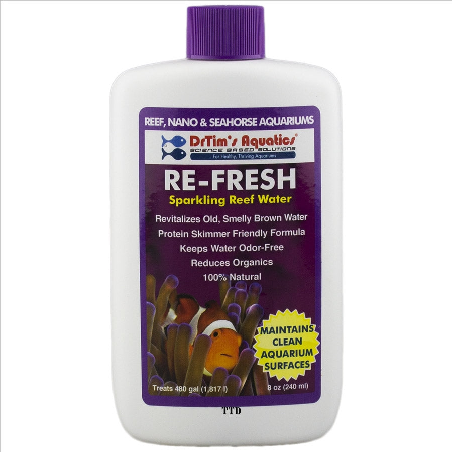 Dr Tims Refresh 240ml 8oz Treats 1,817 litres Aquarium