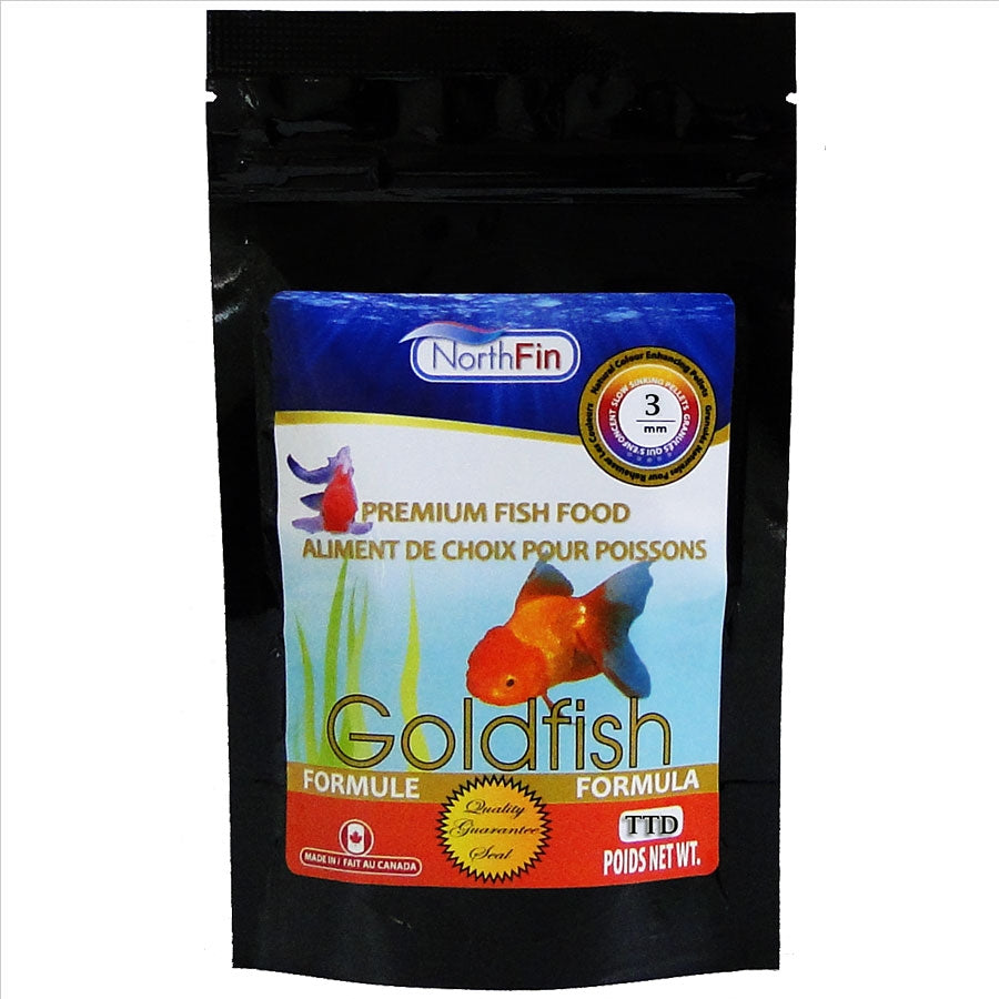 NorthFin Goldfish Formula 100g - 3mm - Slow Sinking