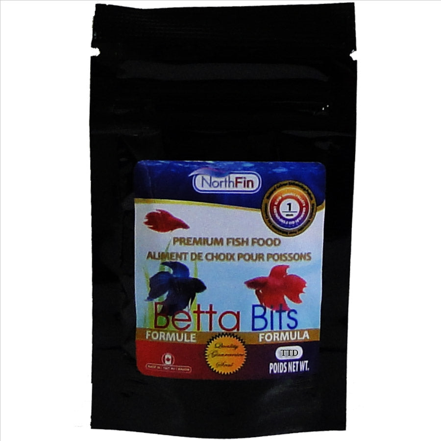 NorthFin Betta Bits Formula 100g - 1mm - Slow Sinking