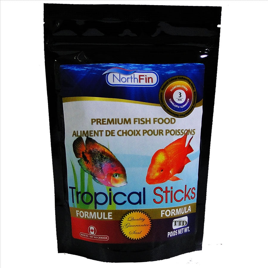 NorthFin Tropical Sticks Formula 250g - 3mm - Floating