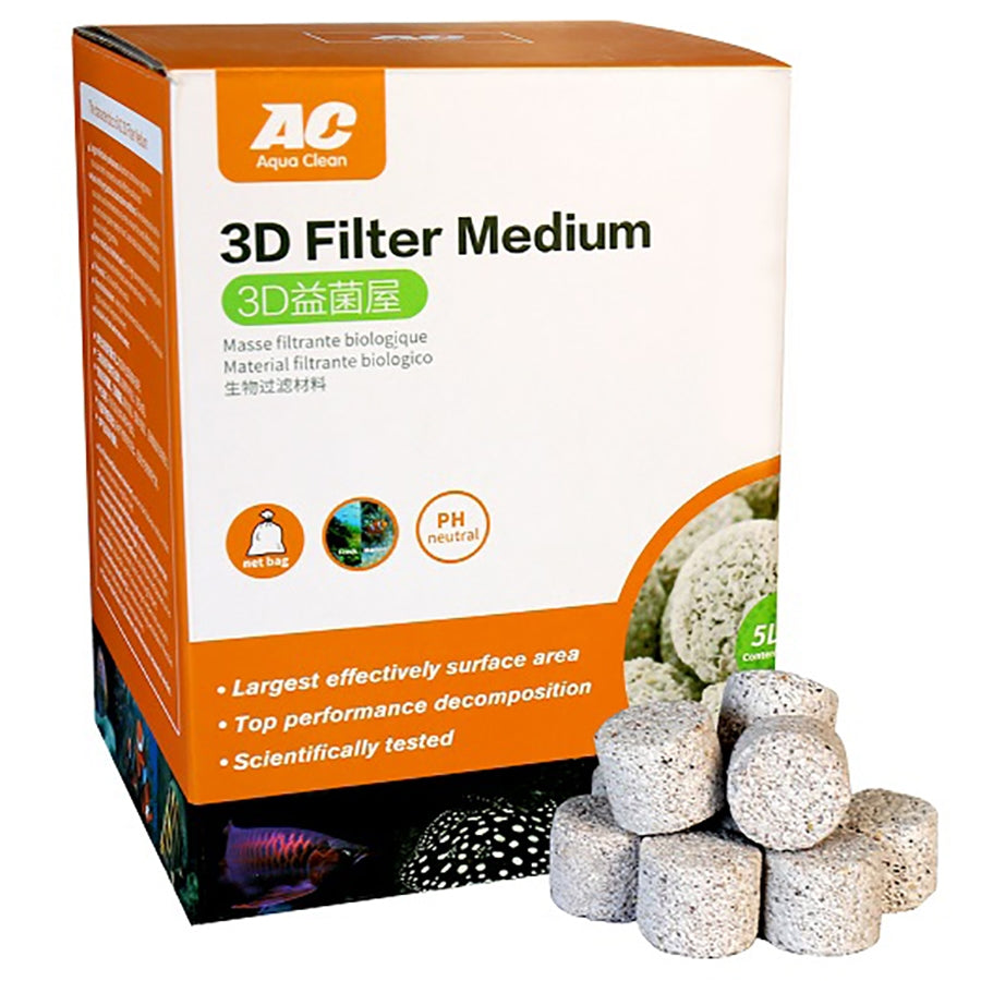 Aqua Clean 3D Filter Media (10L Bag)