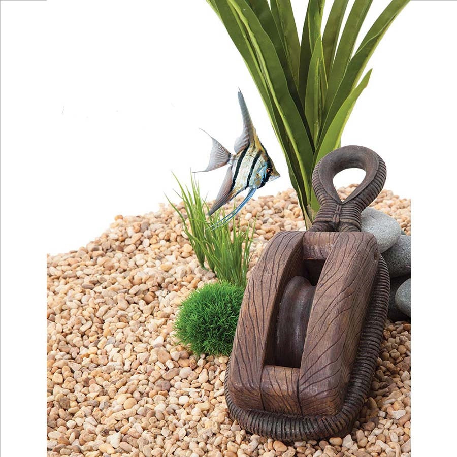 Fluval Decore Ornament - Ship Pulley Ornament - Large