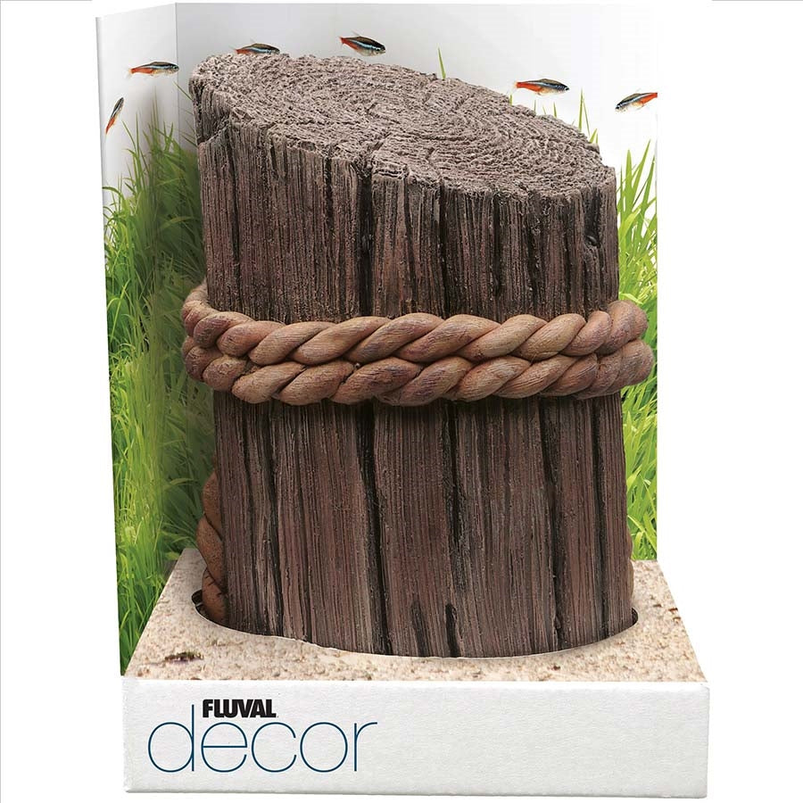 Fluval Decore Ornament - Pier Post Ornament - Large