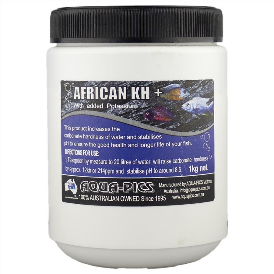 Aqua-Pics African KH+ 1kg with added Potassium - Phosphate Free