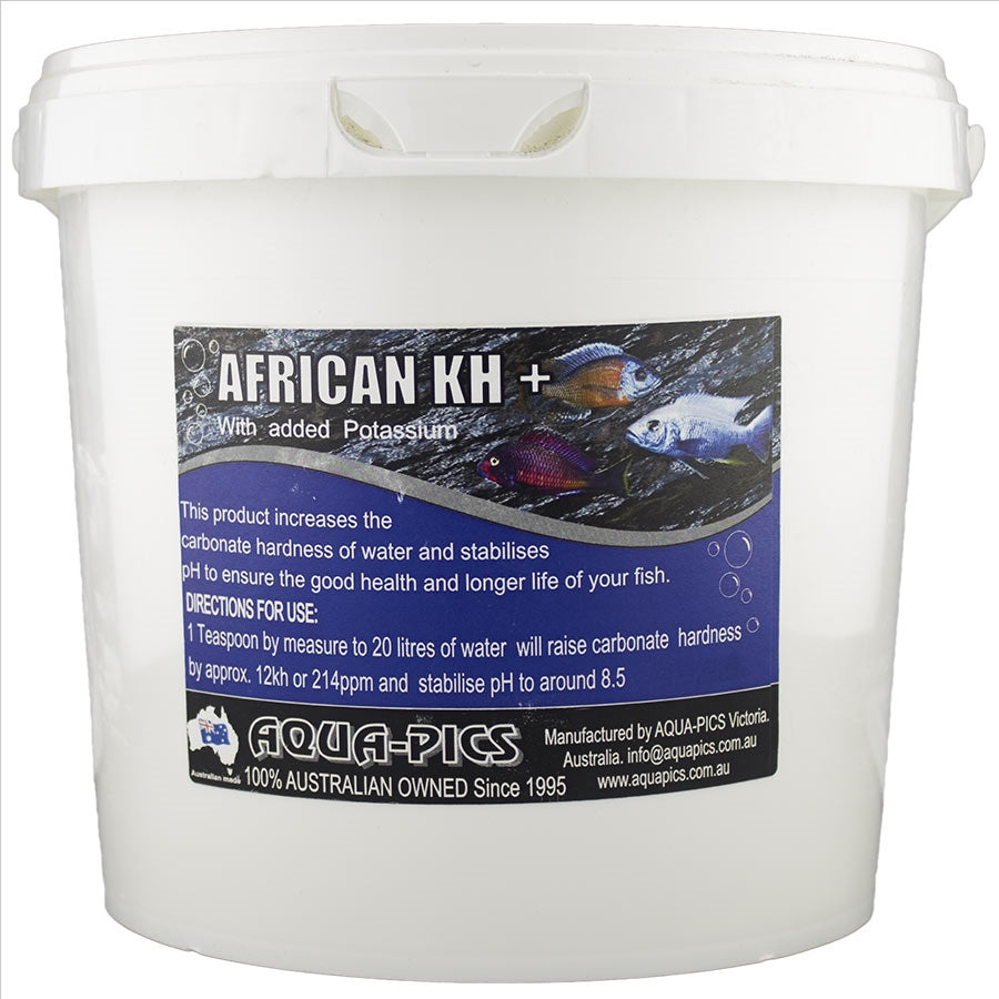 Aqua-Pics African KH+ 10kg with added Potassium - Phosphate Free ** Special Order