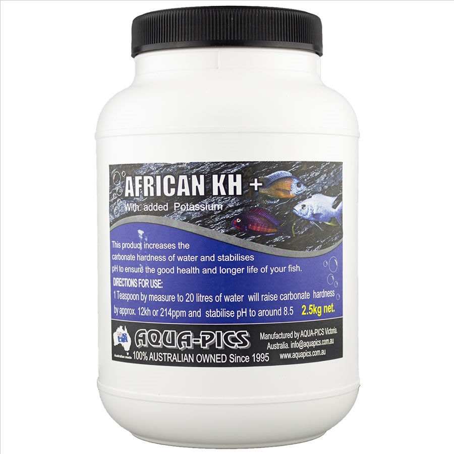 Aqua-Pics African KH+ 2.5kg with added Potassium - Phosphate Free