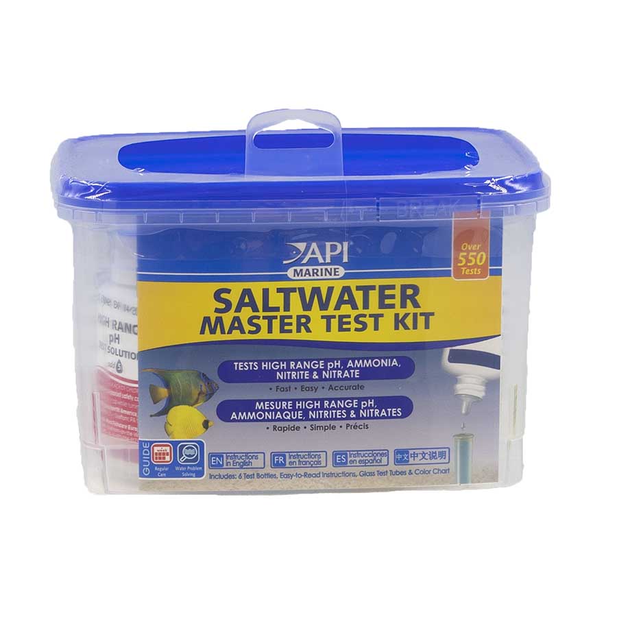 API Saltwater Master Test Kit - Ph, Ammonia, Nitrate and Nitrite. - The  Tech Den