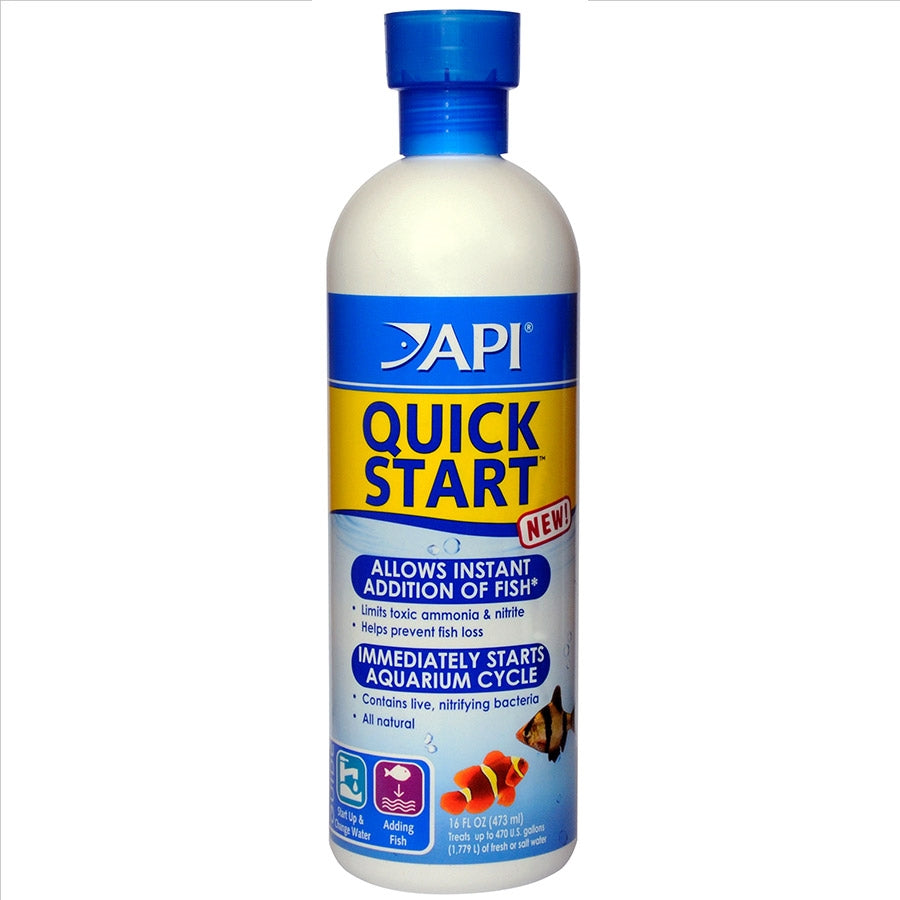 API Quick Start 473ml for a new tank Quickstart Cycle