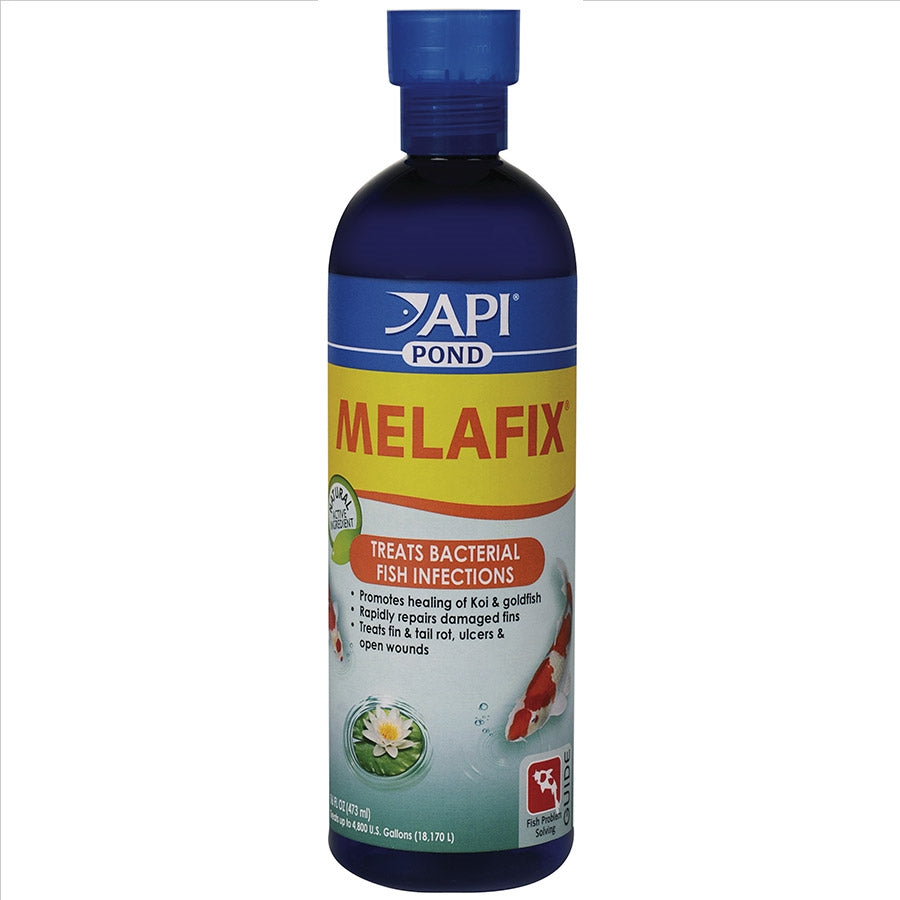 Pondcare Melafix 473ml Antibacterial for ulcers, eye cloud, fungus, fin rot