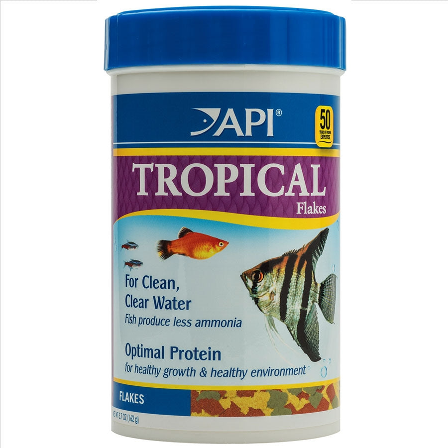 API Tropical Flake Fish Food 162g