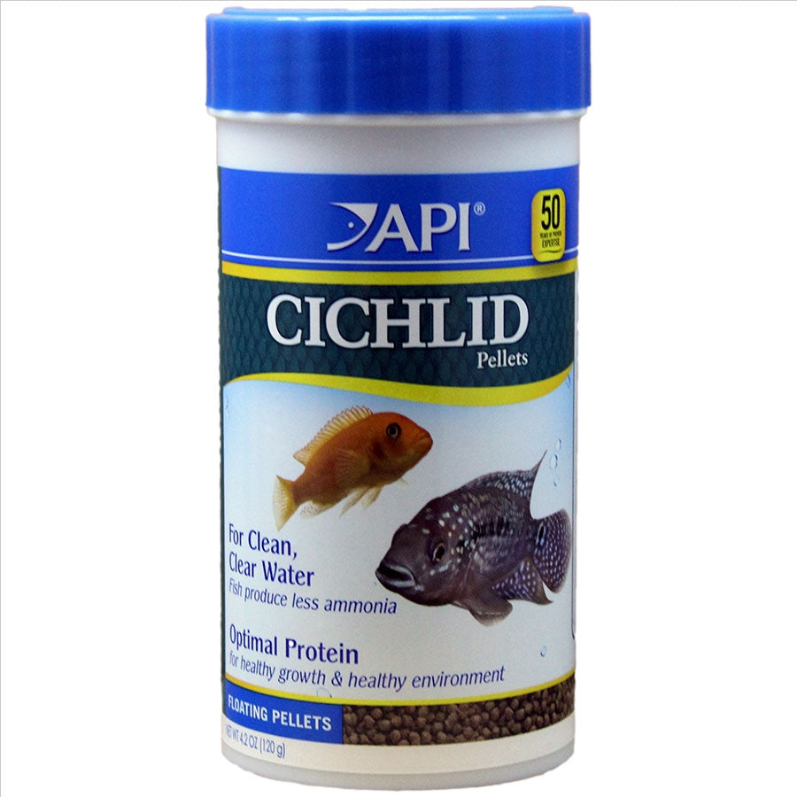 API Cichlid Medium Pellet 120g Floating