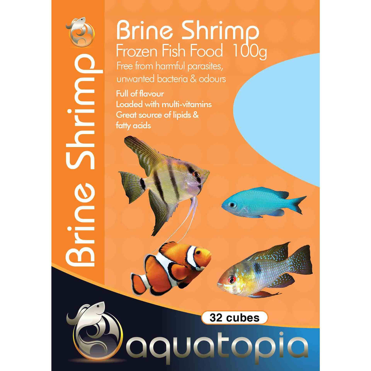Aquatopia Brine Shrimp 100g - Frozen Food - In Store Pick Up Only