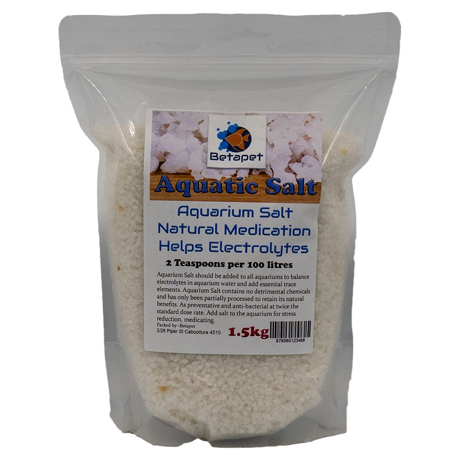 Betapet Aquarium Salt in 1.5kg bag - Australian