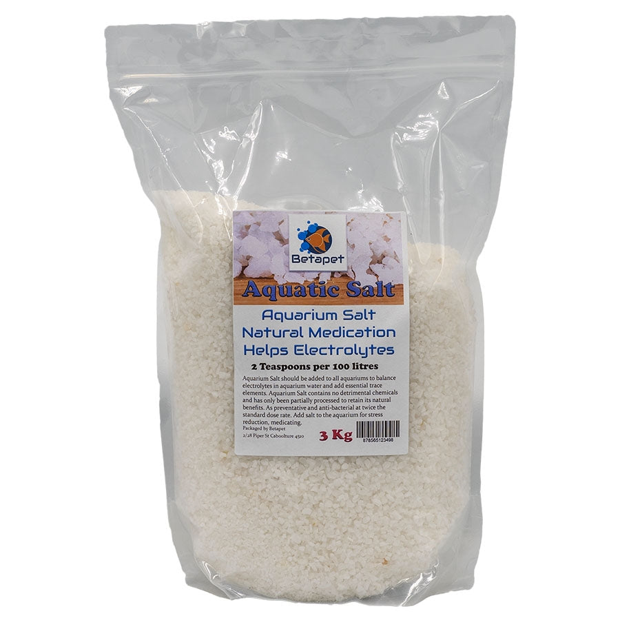 Betapet Aquarium Salt in 3kg bag - Australian