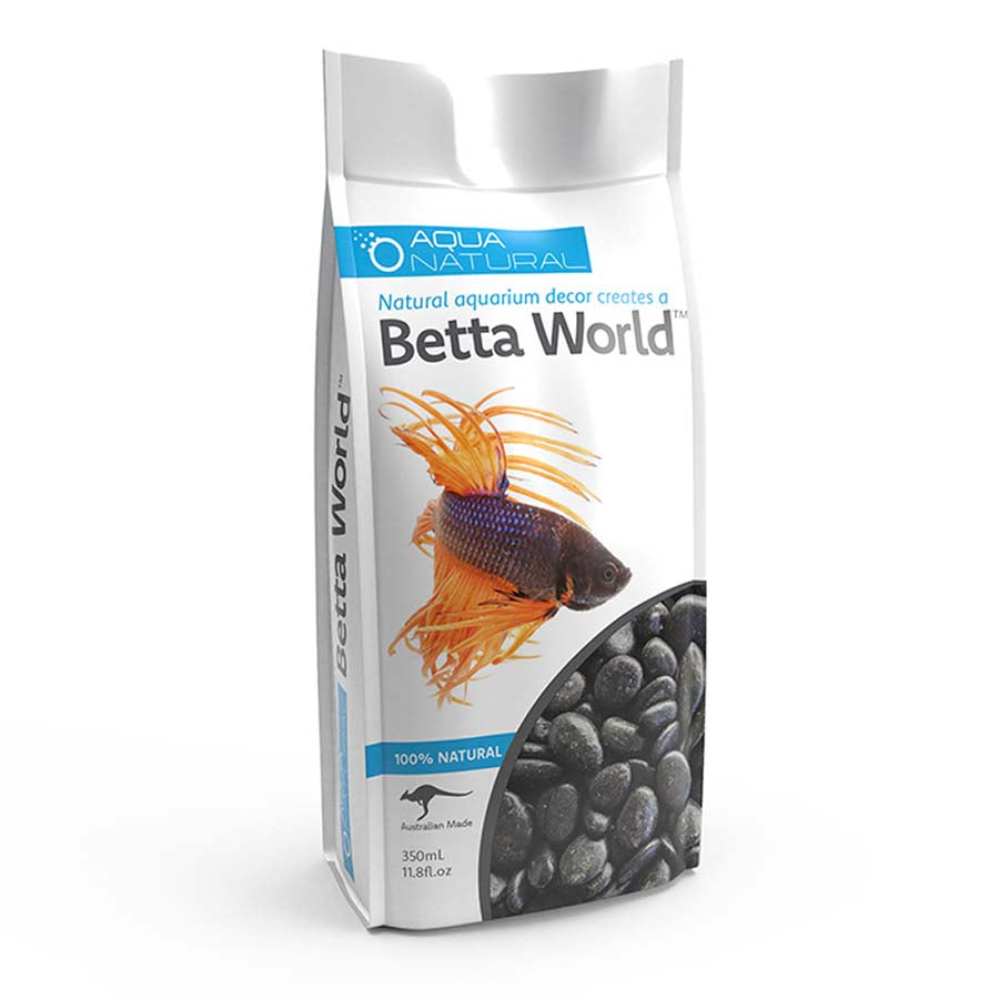 Aqua Natural Betta World Polished Black 350ml