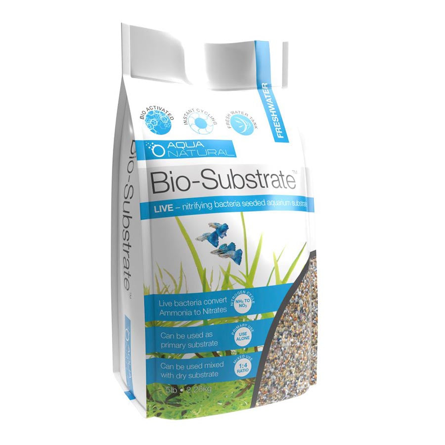 Aqua Natural Bio-Substrate Sahara Gold 2.26kg Sand with Live Nitrifying Bacteria