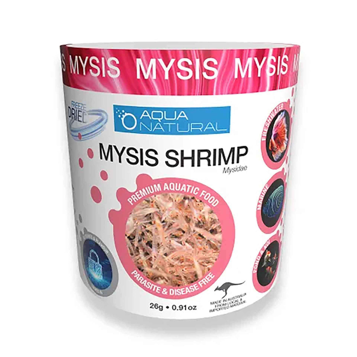 Aqua Natural Freeze Dried Mysis 26g