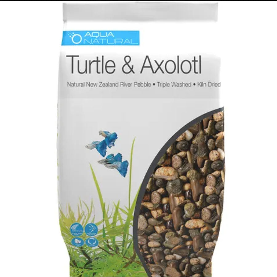 Aqua Natural Turtle and Axolotl aquarium pebble 4.5kg **