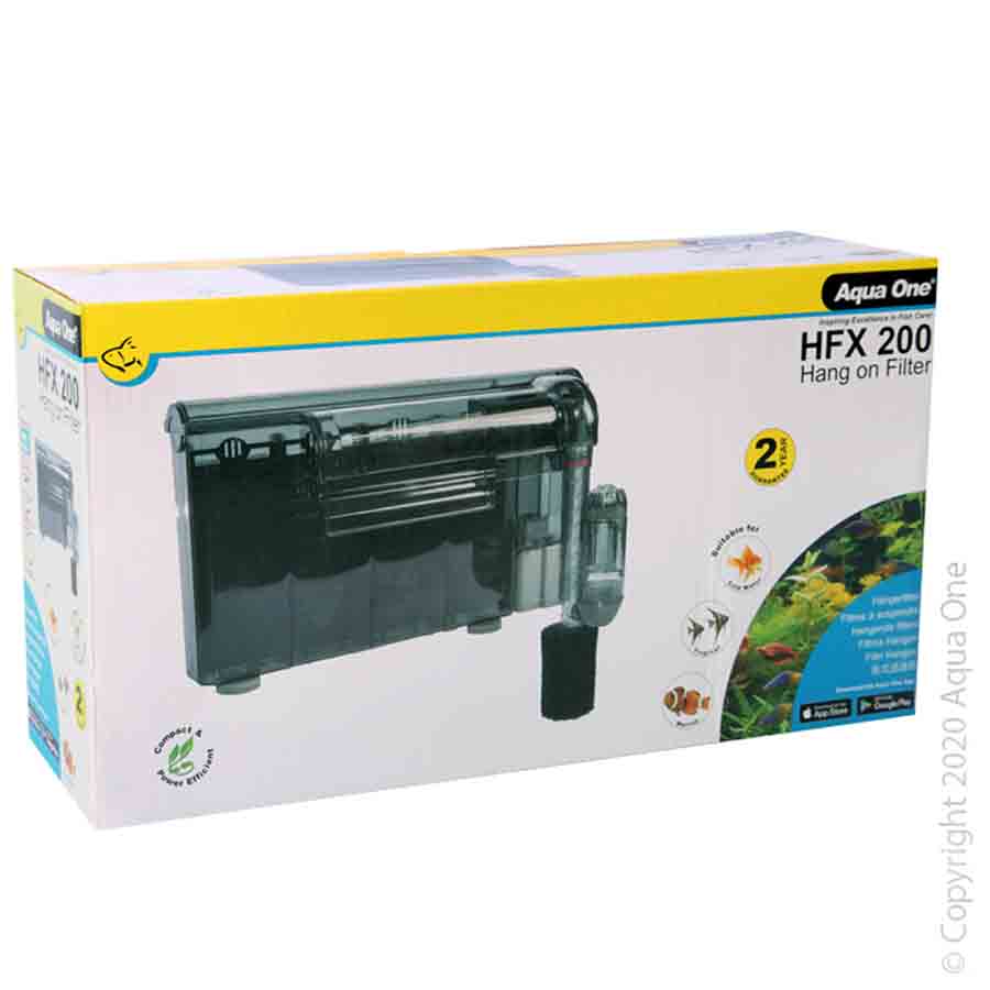 Aqua One HFX 200 Hang On Filter - 600lph