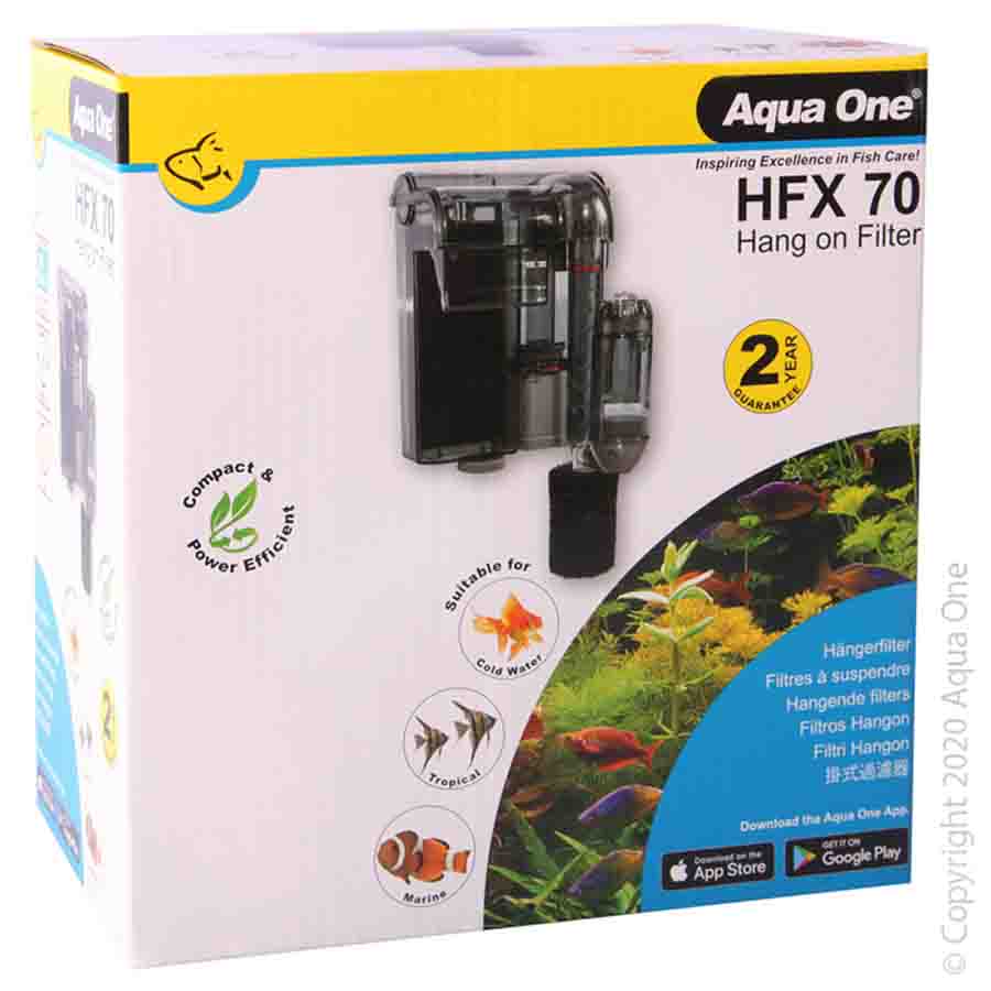 Aqua One HFX 70 Hang On Filter - 280lph