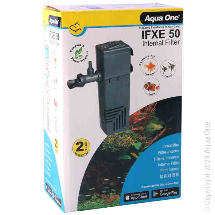 Aqua One IFXE 50 Internal Filter 250lph