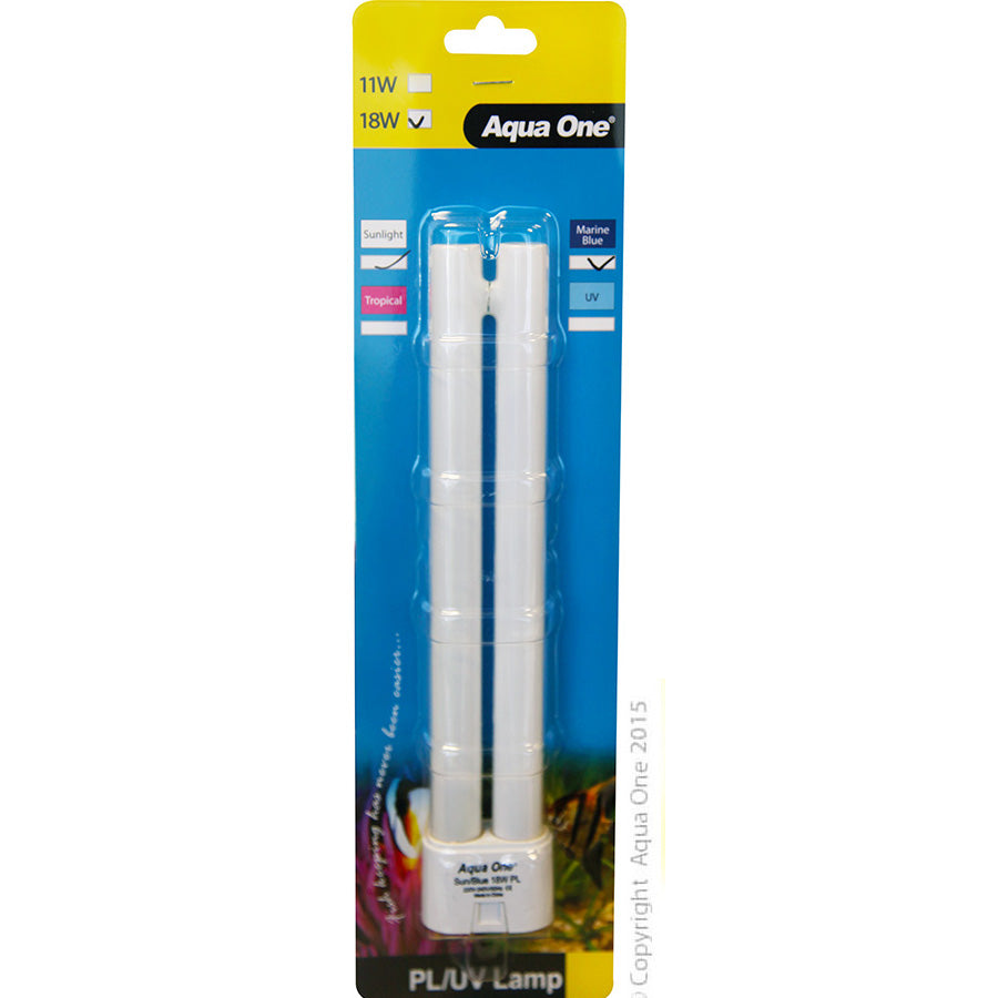 Aqua One Mix Sunlight Marine Blue 18W PL Lamp