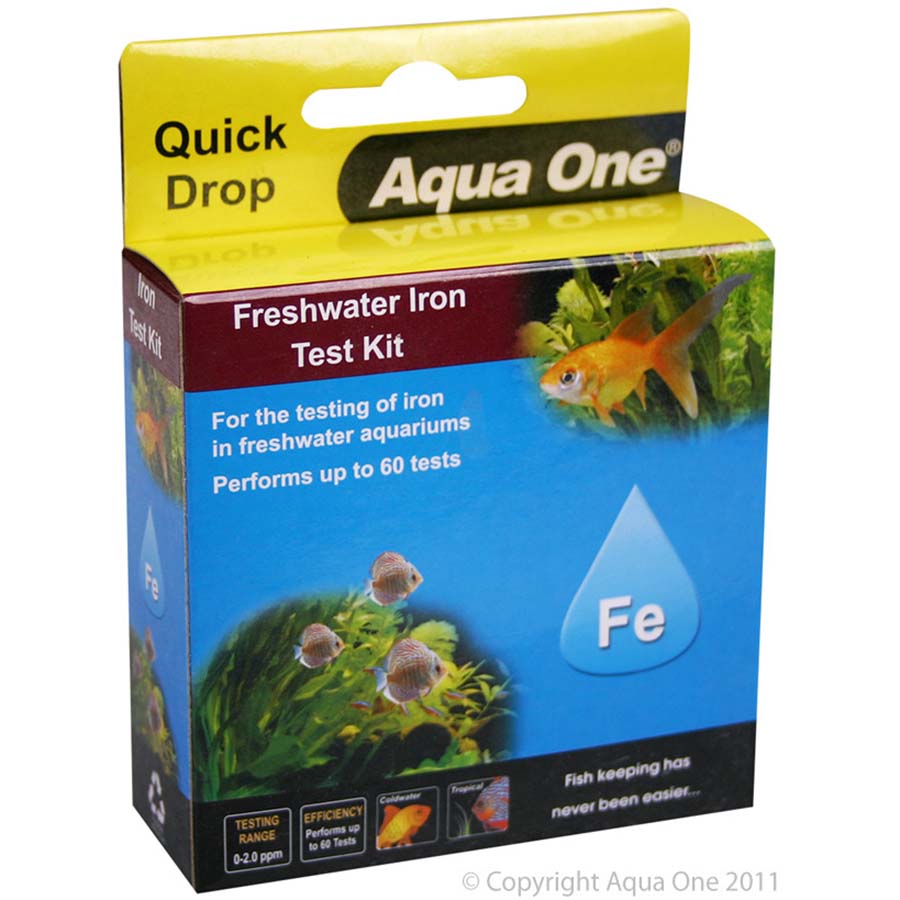 Aqua One QuickDrop Iron Fe Test Kit