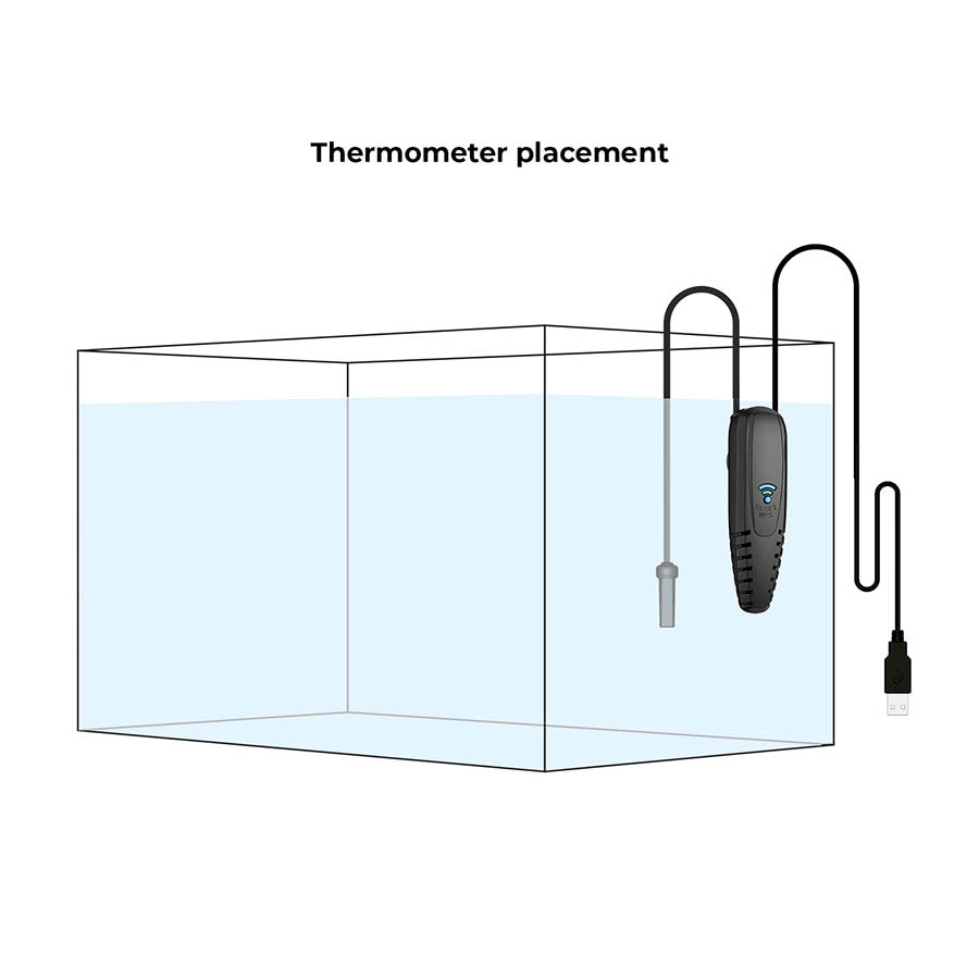 Aquael Thermometer Link - Wi-Fi Temperature