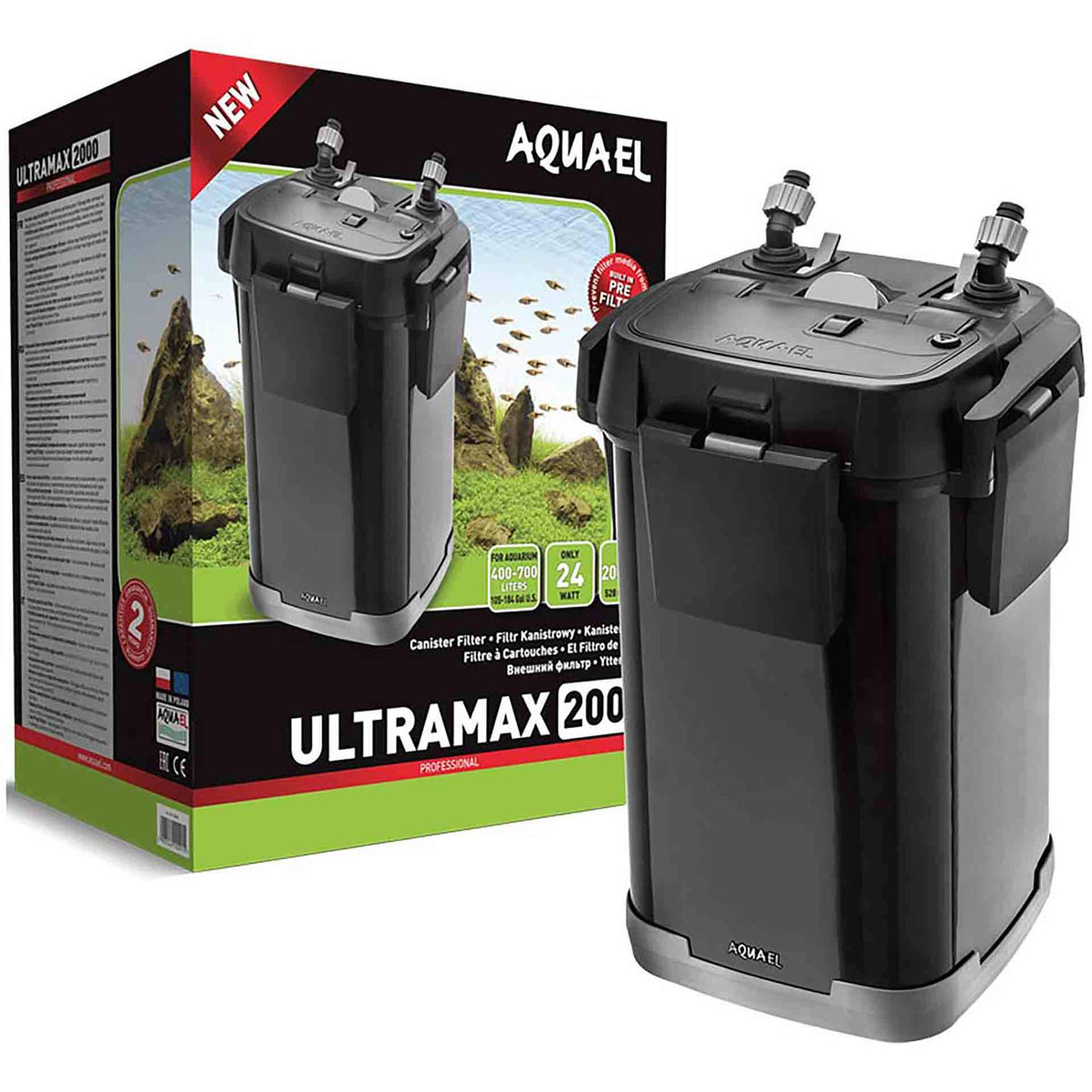 Aquael ULTRAMAX 2000 Canister Filter