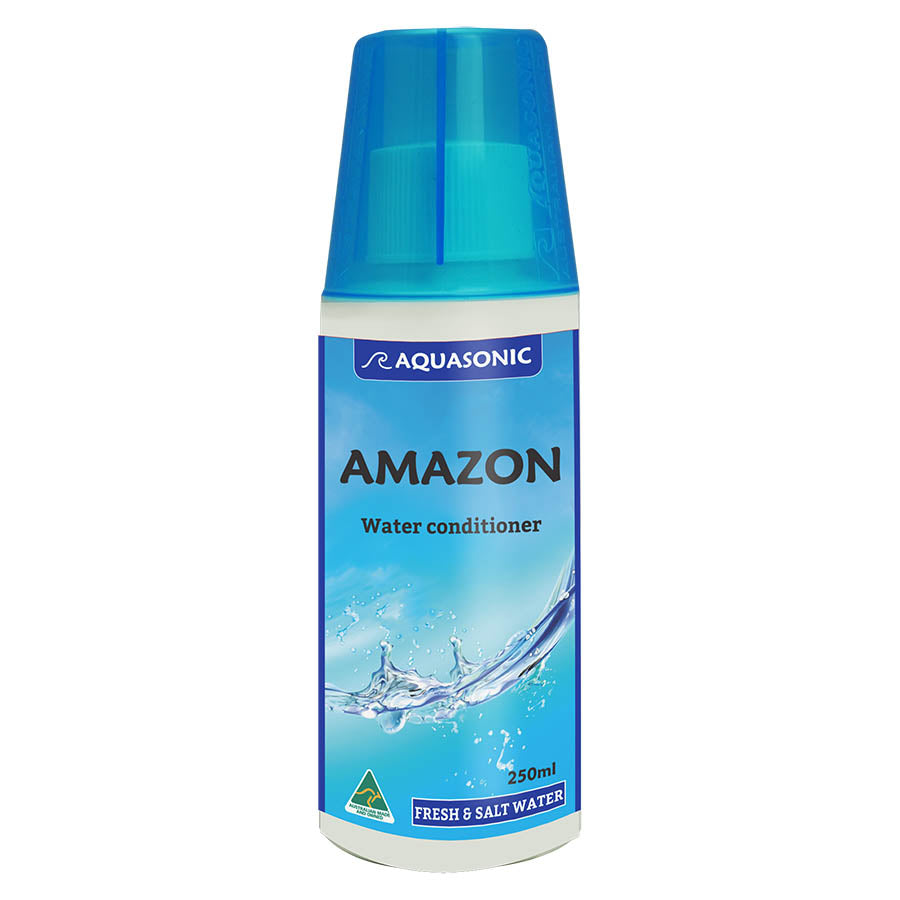 Aquasonic Amazon Water Conditioner 250ml - Blackwater - Australian Made