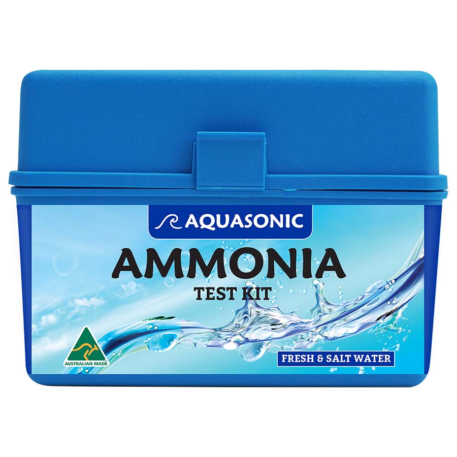 Aquasonic Ammonia Freshwater or Marine Test Kit - Australian Made