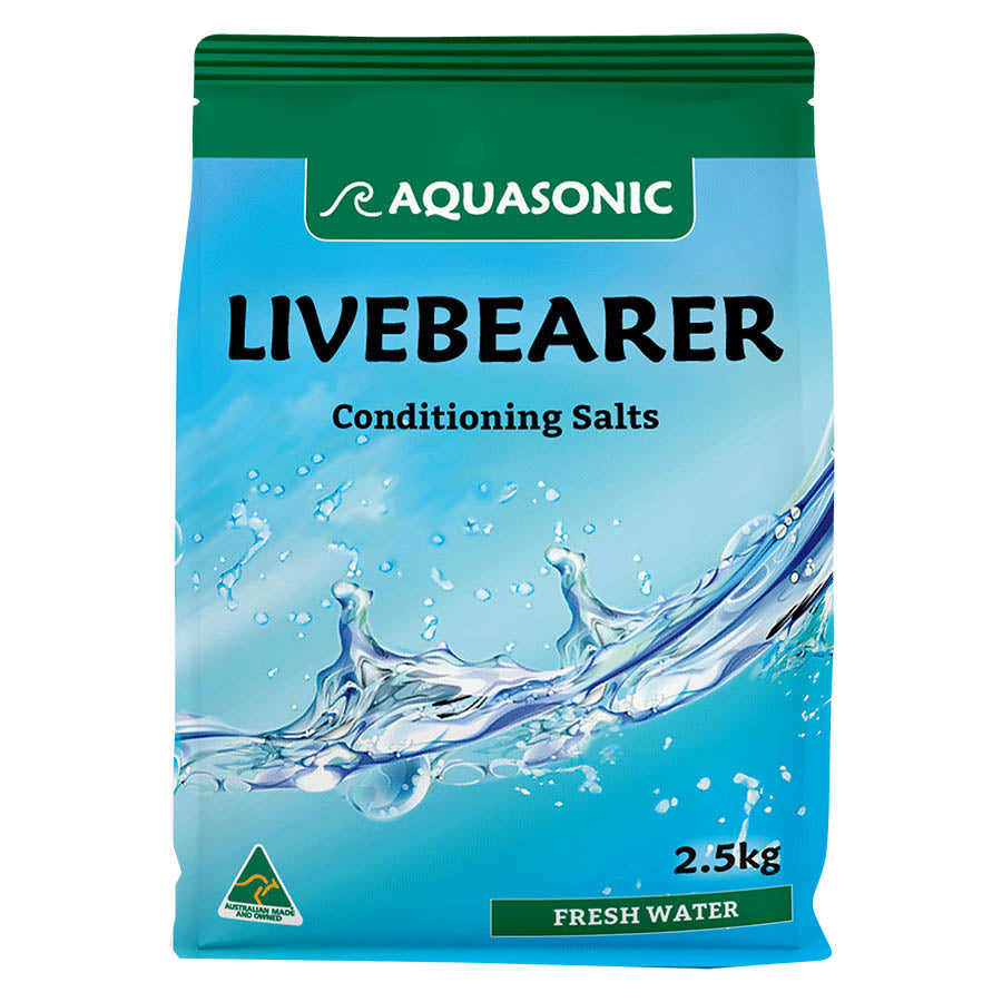 Aquasonic Livebearer Water Conditioner 2.5kg - Australian Made