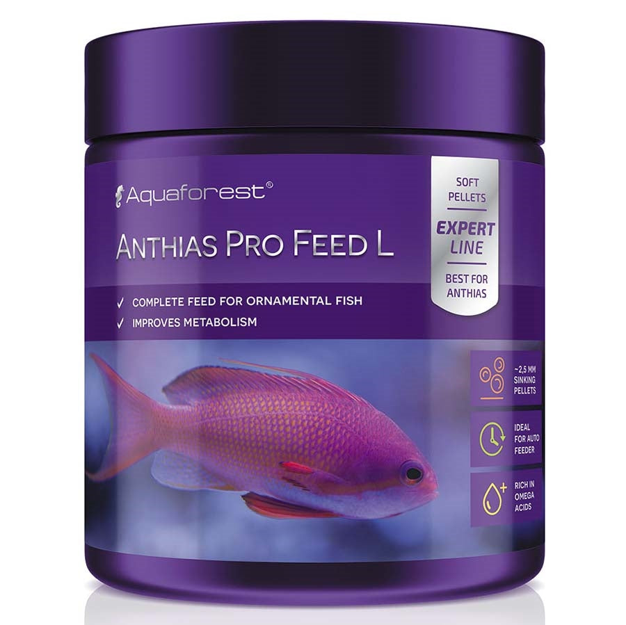 Aquaforest 120g Anthias Pro Feed L Fish Food 2.5mm Sinking Pellet