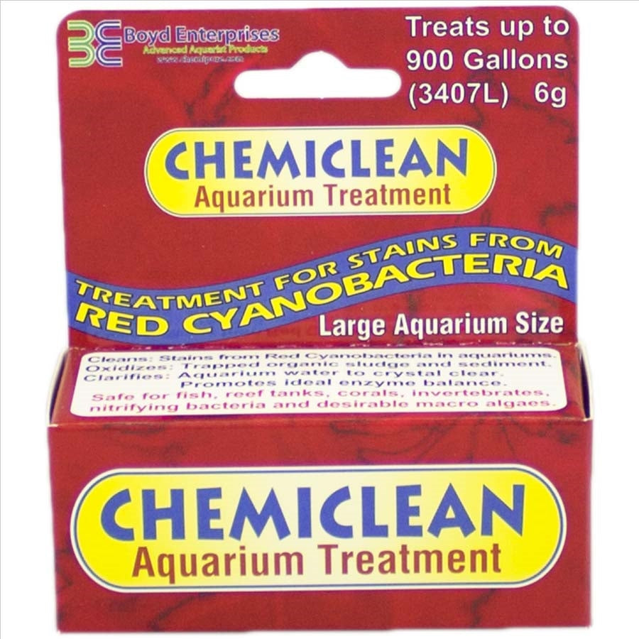 Chemiclean Red Slime Cyano Bacteria Remover 6g Treats 3407 Litres