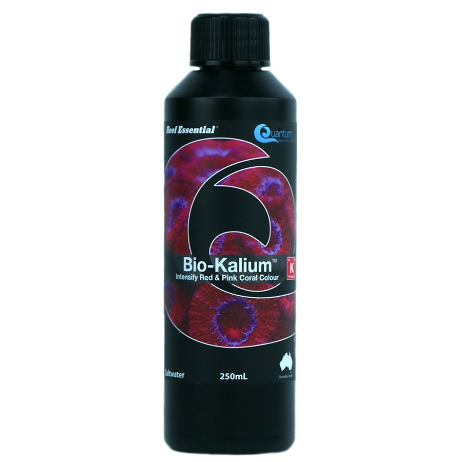 Quantum Reef Essential 250ml Bio-Kalium - Intensify Red and Pink Coral Colour