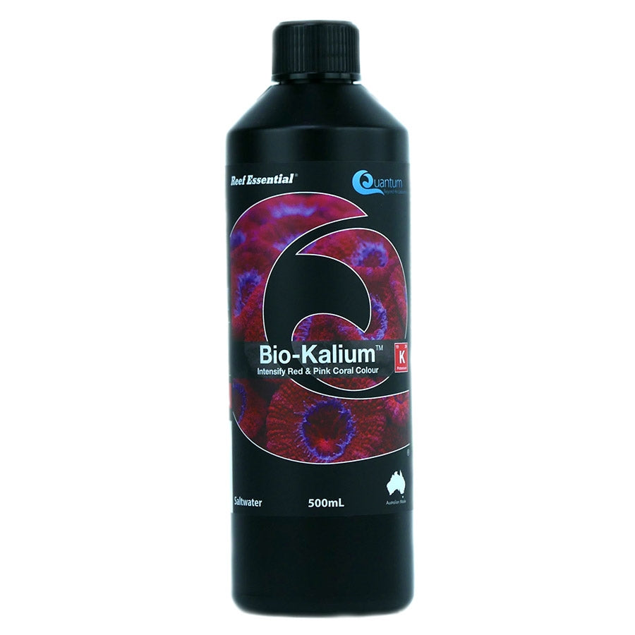 Quantum Reef Essential 500ml Bio-Kalium - Intensify Red and Pink Coral Colour