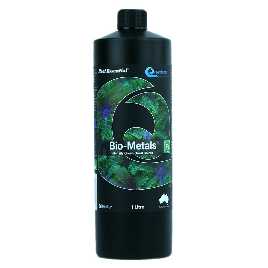 Quantum Reef Essential 1000ml Bio-Metals - Intensify Green Coral Colour