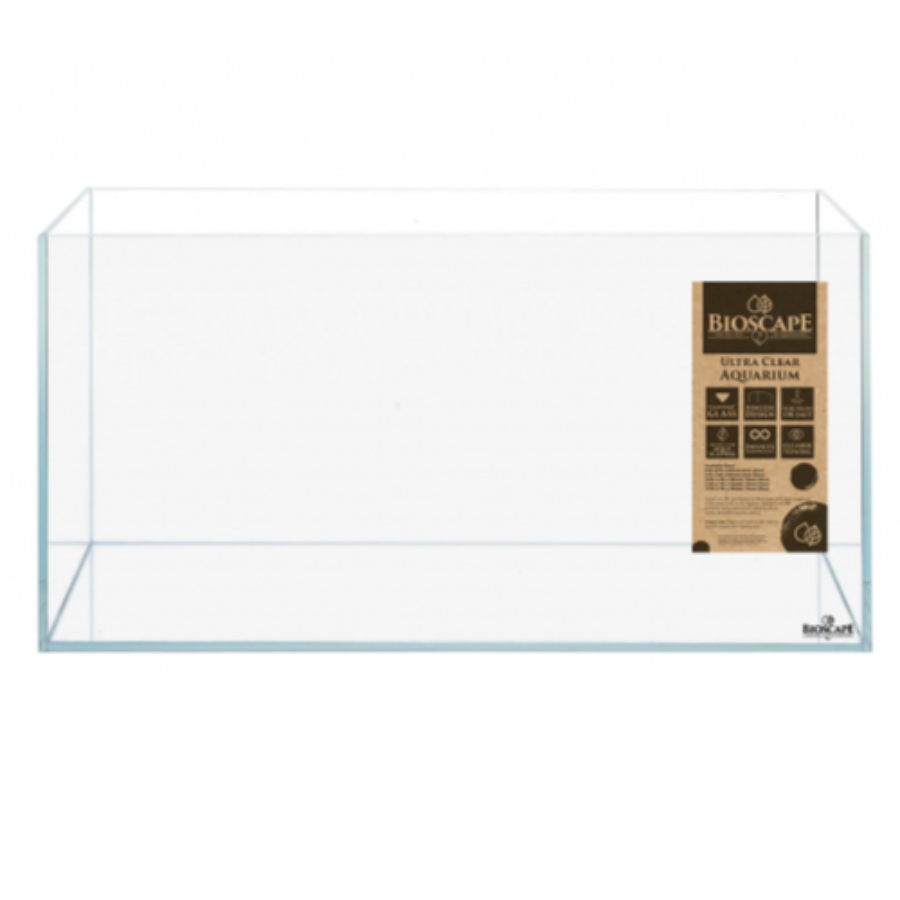 Bioscape 120 Ultra Clear Glass Aquarium Tank - 81x36x40