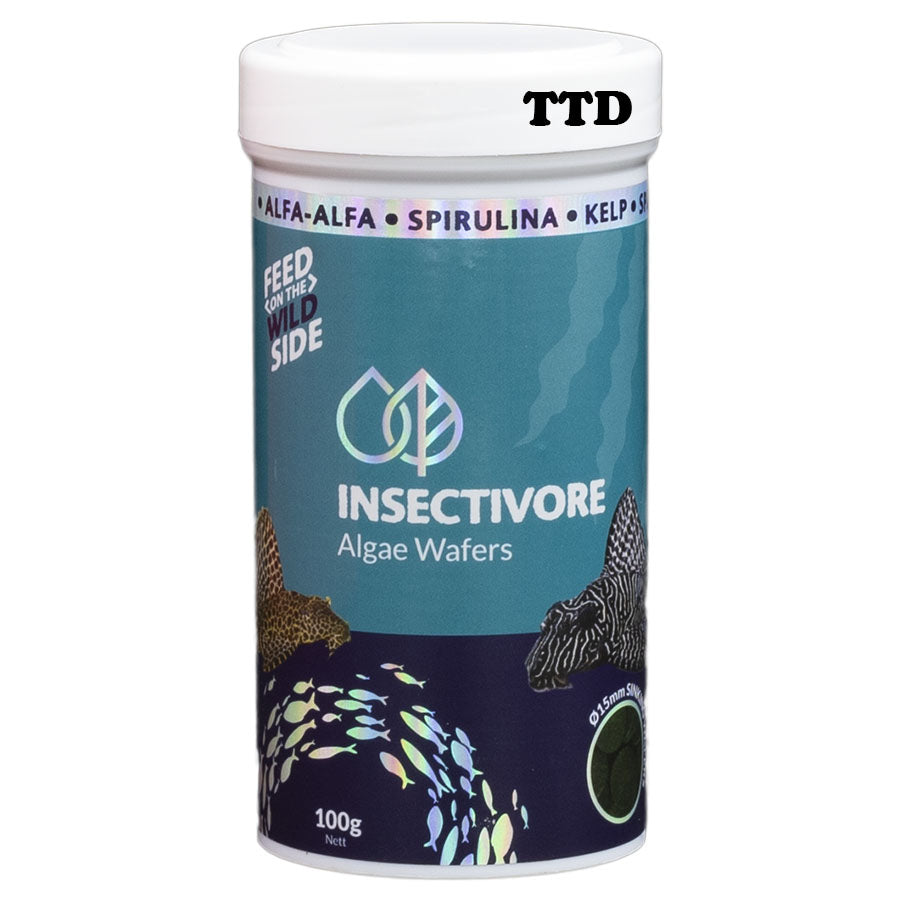 Bioscape Insectivore Algae Wafer 100g Fish Food