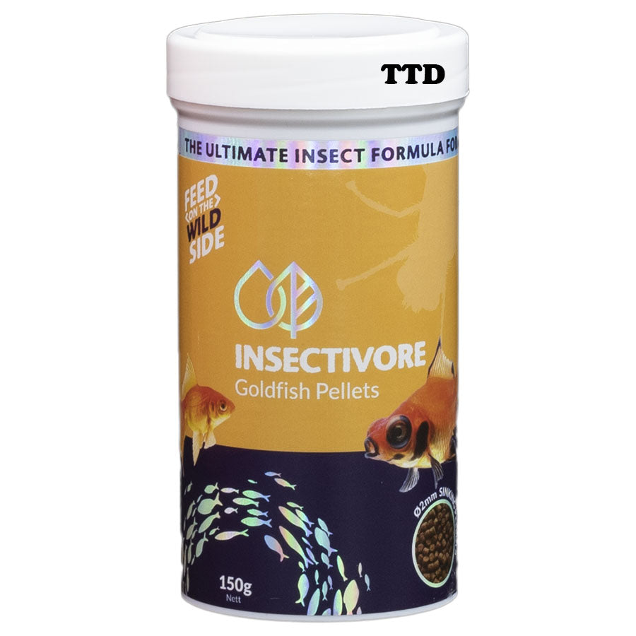 Bioscape Insectivore Goldfish Pellet 2mm Food 150g