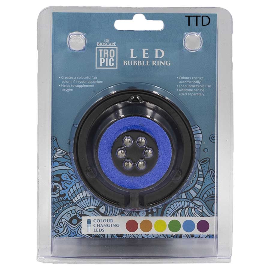 Bioscape Tropic LED Bubble Ring Multi Changing Colours