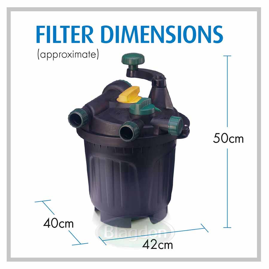 Blagdon CleanPond Machine 16000 (18w UV) - Pond Filter