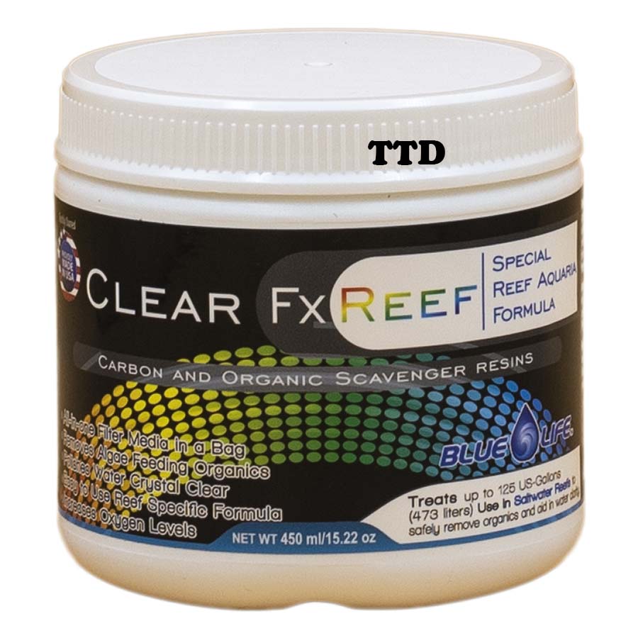 Blue Life CLEAR Fx Reef 450ml - Special Reef Aquaria Formula