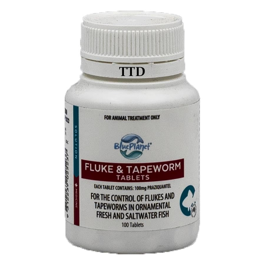 Blue Planet Fluke and Tape Worm - 100 Tablets