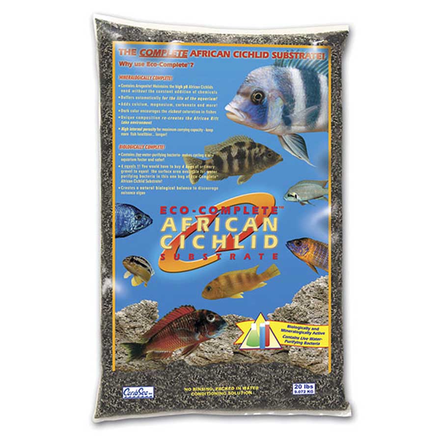 Carib Sea Carib Sea Eco-Complete Cichlid Sand (.5-1.5mm) 9kg - 20lb Gravel **