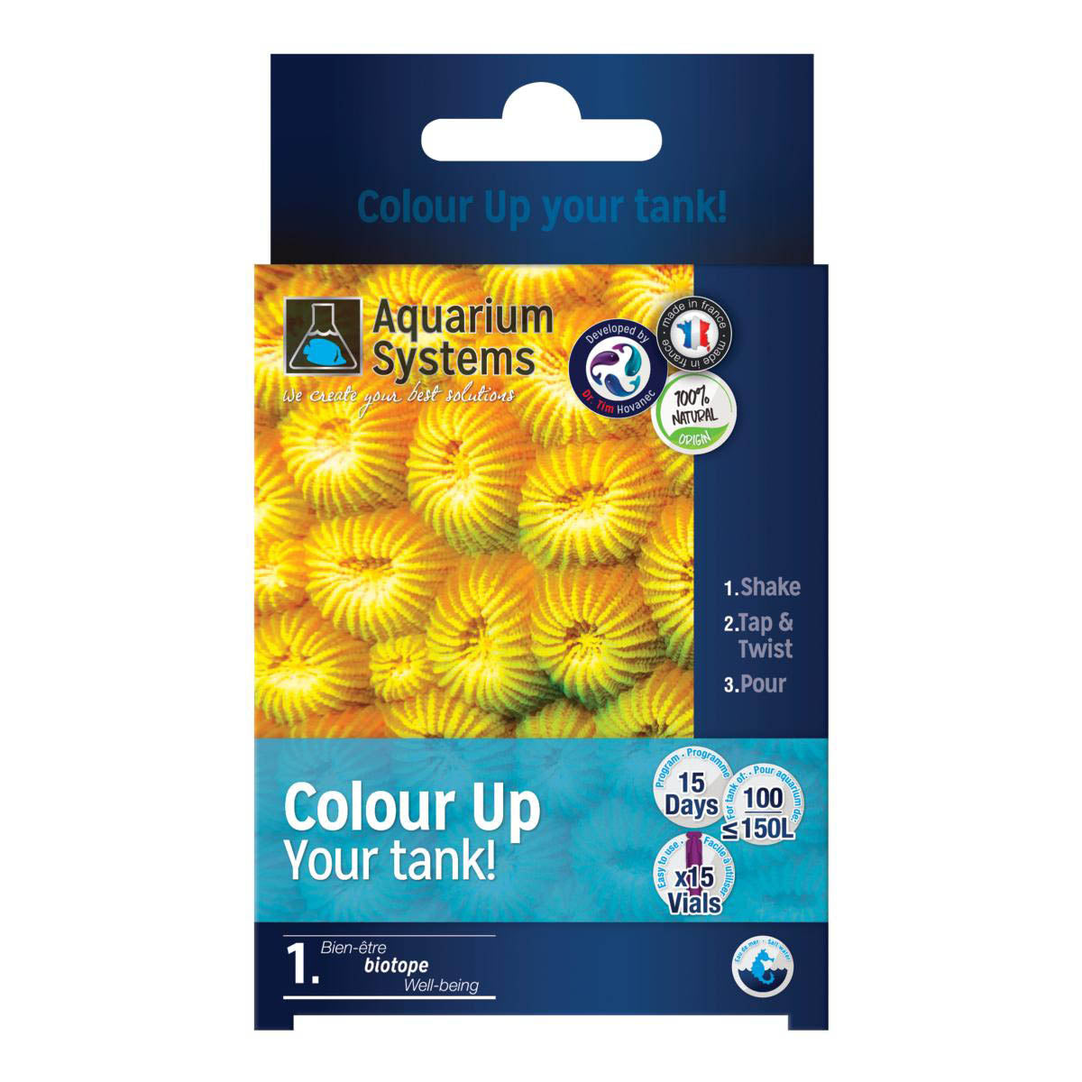 Aquarium Systems Colour Up Your Tank Marine Unidose - 150l