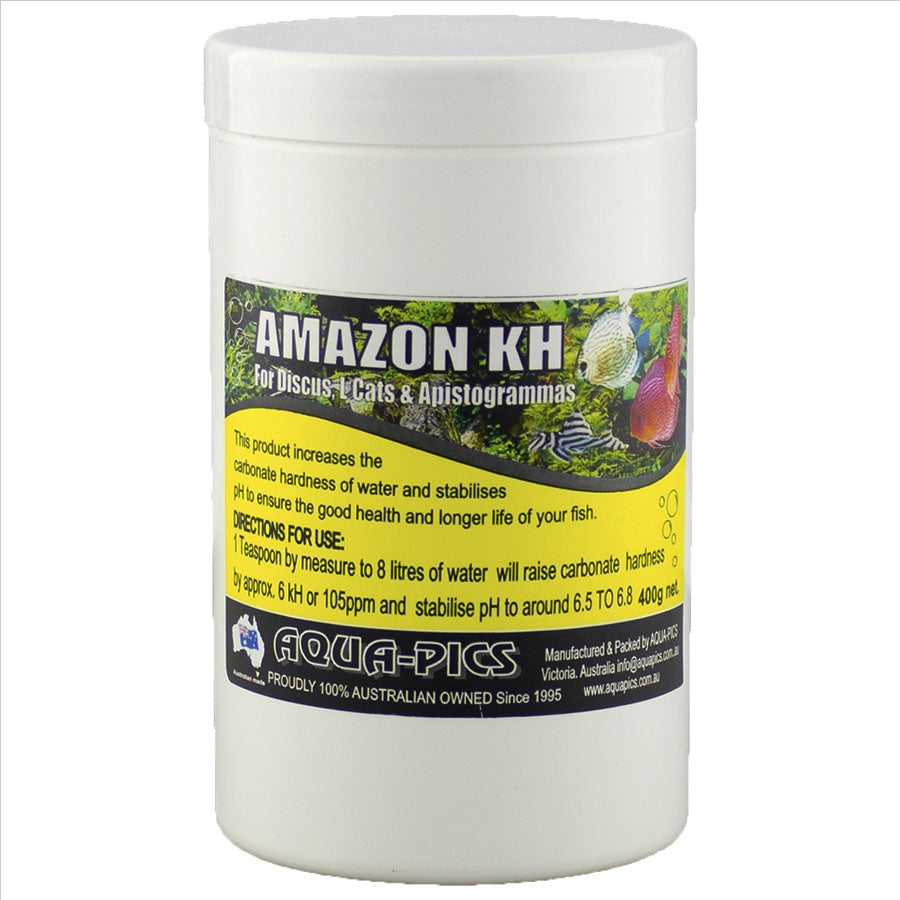 Aqua-Pics Amazon 400g  Kh Conditioner for Discus, L-Numbers and Apistos