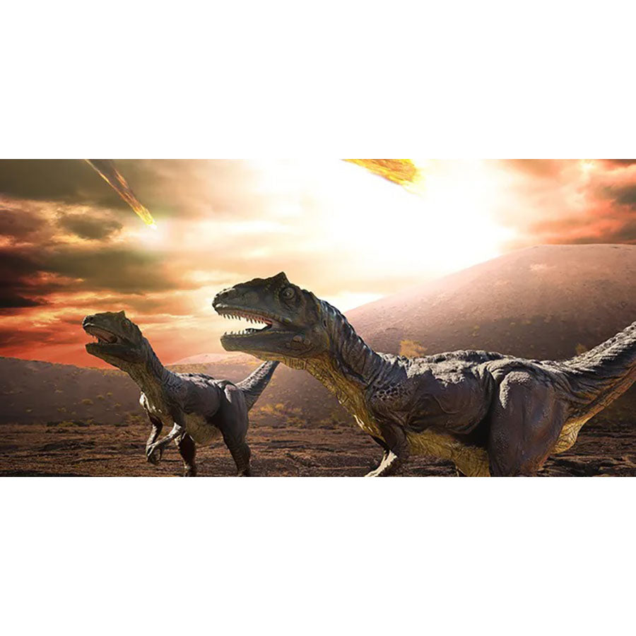 Dinosaur End - High Gloss Picture Background - (60,90,120cm wide options)